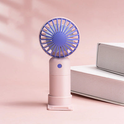 Mini Mute Small Fan Portable Small Fan Outdoor Small Fan Desktop Small Fan Pocket Fan USB Charging Small Fan