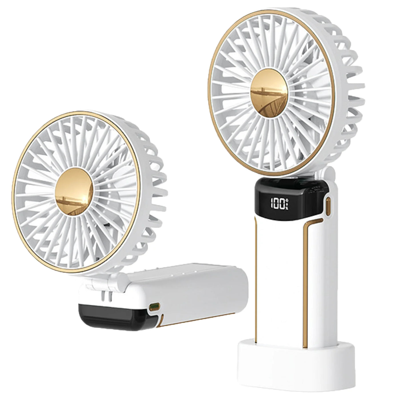 5-Speed Ultra Quiet Handheld Mini Fan